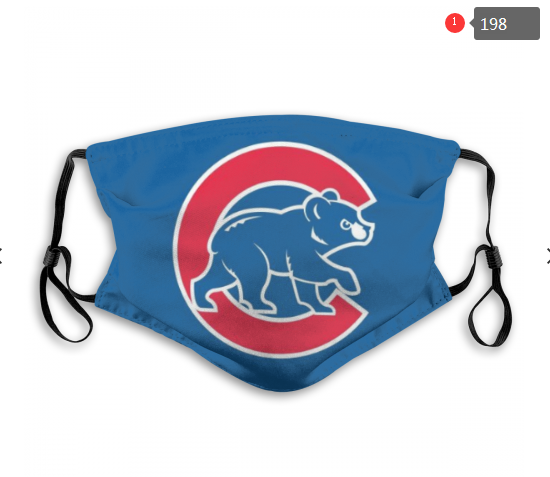 MLB Chicago Cubs Dust mask with filter->nfl dust mask->Sports Accessory
